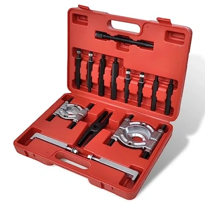 Image de vidaXL Ensemble d&#039;Extracteur de Roulement 14 pcs Coffret Extracteur Roulements