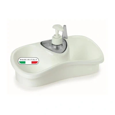 Image de Snips, Saponello Conteneur pour Éponges, Porte éponge, Boite Rangement Ustensiles 26 x 11,5 14,5 cm, Made in Italy, 0% BPA e phthalate Free