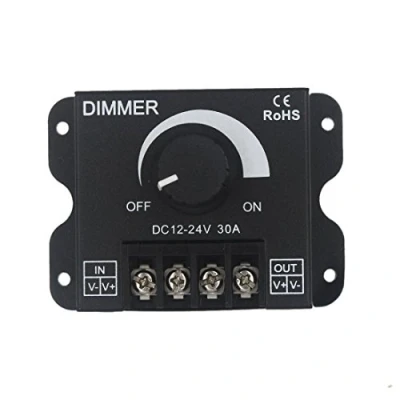 Image de JOYLIT LED Variateur contrôleur 12V 24V 30A PWM Gradateur 360W pour bandes Ou lumière