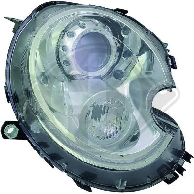 Image de DIEDERICHS 1206087 Phares gauche D1S chrome blanc pour circulation à droite sans appareil de commande, avec moteur électrique MINI: 3/5 portes