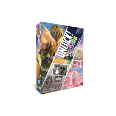 Image de Asmodee Unlock! Kids, Escape Room de Table, 6+ Ans, édition en Italien, 8763