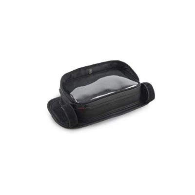 Image de OJ M155 Case Plus Mini Sac à Accessoires GPS ou Smartphone avec Fixation Rapide Noir 17,5 x 11,5 5 cm