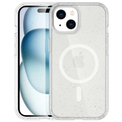 Image de imoshion Coque Sparkle avec MagSafe pour iPhone 15 Transparent Neuf