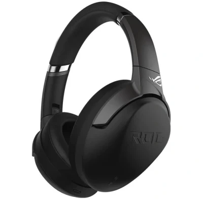 Image de ASUS ROG Strix Go BT Wireless Gaming Headset (AI Noise Canceling Mic, Active Cancellation, Low Latency, Bluetooth, 3.5mm, For PC, PS4, PS5, Switch, Xbox Series X/S and Mobile Devices) Black