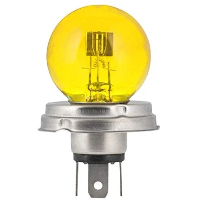 Image de AMPOULE 12V 45/40W P45T R2 JAUNE VOITURE MOTO ANCIENNE COLLECTION PHARE FEU CROISEMENT ROUTE 2CV