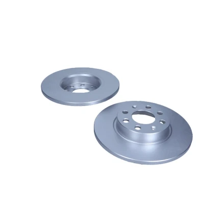 Image de QUARO QD5137 Disque de frein 257 12 4 100 plein peint, revêtu sans moyeu roue, boulon fix roue OPEL: Corsa D 3/5 portes