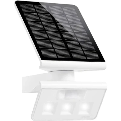 Image de Steinel XSolar L S Lampe solaire extérieur á LED blanc à détecteur de mouvement infrarouge 140, applique