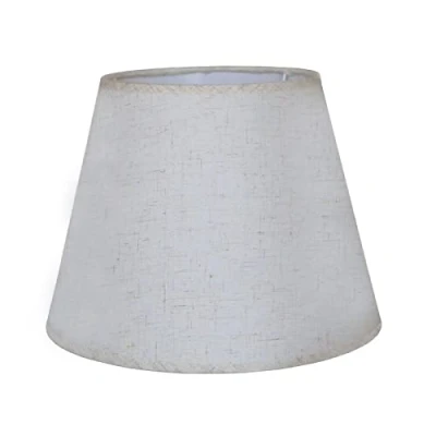 Image de Sinta 8.6&quot;(22cm) Abat Jours en Tissu coolie E14/E27 Moderne De Remplacement pour les Lampes Table,Lampes Chevet,Lampes Murales,Lampes Sol,Lin