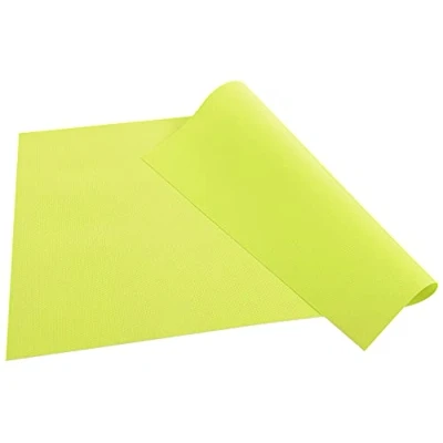 Image de Pro Nappe Réf. S340131I Set de table non tissé spunbond Tissu indéchirable, déperlant et essuyable Format 30X40 Couleur vert kiwi Fabriqué En France barquette 100 sets