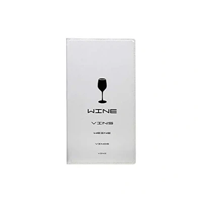 Image de Securit Long tendance Cuir Style Vin support avec deux double insert Blanc