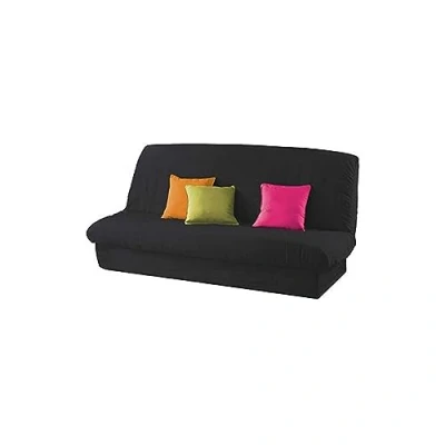 Image de Douceur d&#039;intérieur Housse de Clic Clac et Bande Socle Essentiel, Polyester, Multicolore, 120x200 cm