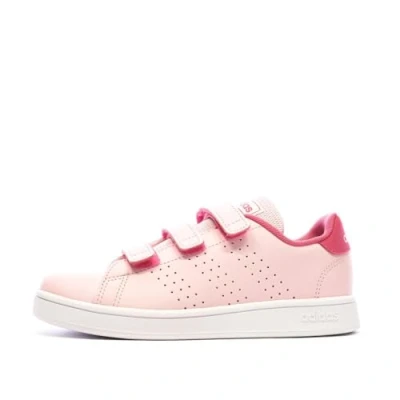 Image de adidas Baskets ADVANTAGE CF C unisexe pour enfant, CLPINK/PULMAG/FTWWHT, 34 EU
