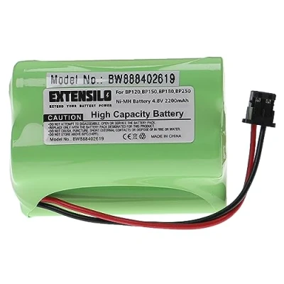Image de EXTENSILO Batterie Compatible avec Nascar SC200 Radio Talkie walkie (2200mAh, 4,8V, NiMH)