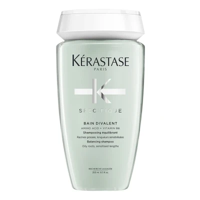 Image de KÉRASTASE Specifique Divalent BAIN Balancing Shampoo FOR OILY Roots &amp; Sensitized Lengths Shampoing, Taille: 250 ml,