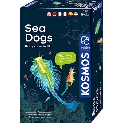 Image de KOSMOS Sea Dogs 616779 Kit d&#039;expérimentation pour Enfants à partir de 8 Ans Complet débutants avec Instructions multilingues (DE, en, FR, IT, ES, NL) 21 x 13 5,5 cm