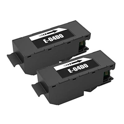 Image de F INK Lot de 2 boîtes d&#039;entretien rechange pour boîte d&#039;encre T04D0 et C13T04D000