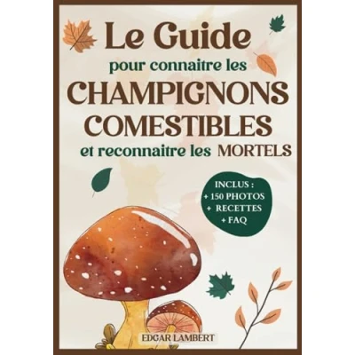 Image de Le Guide pour Connaitre les champignons Comestibles et Reconnaitre Mortels: livre indispensable reconnaître cuisiner ... France enfants cueilleurs débutants