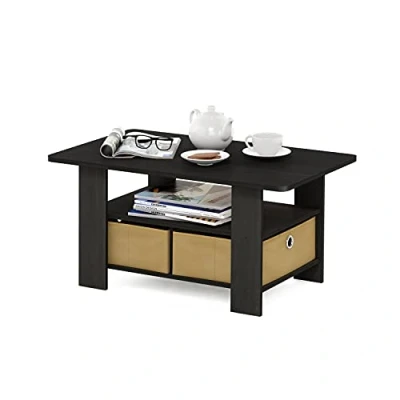 Image de Furinno Tables Basses, Espresso/Brown, Taille Unique, One Size, Andrey