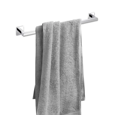 Image de soak Porte serviettes chromé moderne mural carré accessoire de Salle Bain