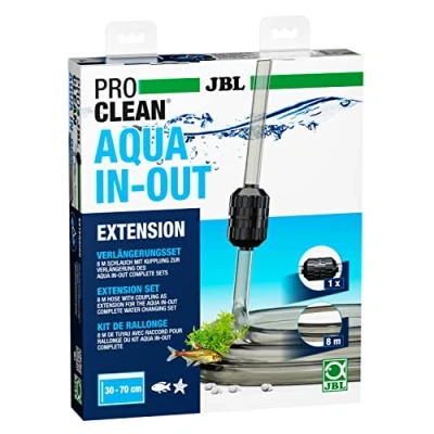 Image de JBL PROCLEAN AQUA IN OUT EXTENSION 6142400, Tuyau d&#039;extension pour le Kit de changement d&#039;eau OUT, longueur 8 m