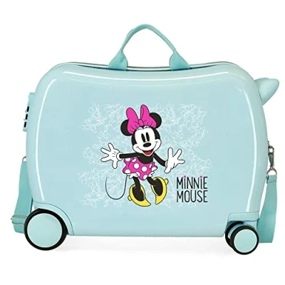 Image de Disney Minnie Enjoy the Day Valise Enfant Vert 50x38x20 cms Rigide ABS Serrure à combinaison 34L 2,1Kgs 4 roues Bagage main