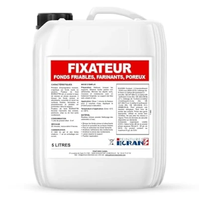 Image de Fixateur de surface, durcisseur fonds poreux, friable, farinant ECRAN77 5 litres