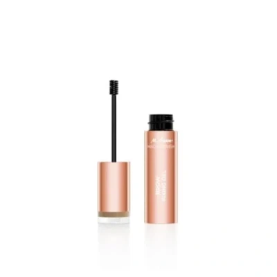 Image de M. Asam MAGIC FINISH Gel fixant pour sourcils clair (4ml) des fournis &amp; définis, Brosse goupillon avec fibres volumisantes apporte de la matière aux