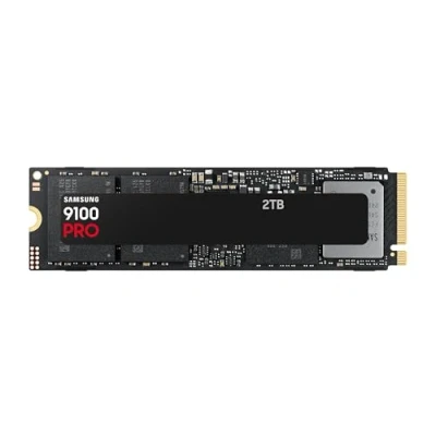 Image de Samsung SSD Interne 9100 Pro, NVMe 2.0 PCIe 5.0x4, Capacité 2To, Vitesse de Lecture jusqu&#039;à 14 800 Mo/s, Les Performances la Gen5 sur PC et PS5, MZ VAP2T0BW