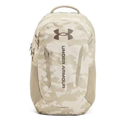 Image de Under Armour Hustle 6.0 Sac à dos unisexe, S Blanc/crépuscule, taille unique