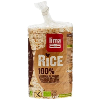 Image de Lima Galettes de riz complet sans gluten 100G Bio