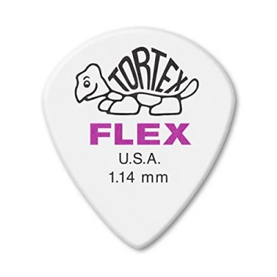 Image de Dunlop 466P114 Médiators Tortex Flex Jazz III XL 1,14mm sachet de 12