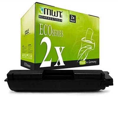 Image de 2X MWT Toner Compatible pour Kyocera ECOSYS P6030 M6530 M6030 M6530cdn Wie 02NR0NL0 1T02NR0NL0 Noir