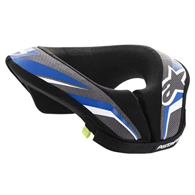 Image de Alpinestars Sequence Garde cou de motocross pour jeunes (Black/Blue,S/M)