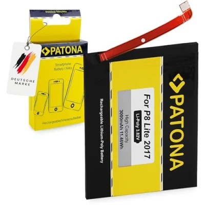 Image de PATONA Batterie HB366481ECW, 3000mAh, Compatible avec Huawei P8 Lite 2017, P9, P9 Lite, P10 P20