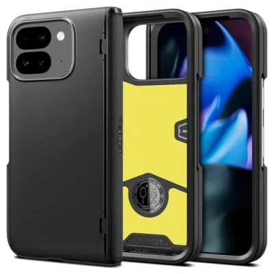 Image de Spigen Slim Armor Pro Coque Compatible avec Google Pixel 9 Fold Noir