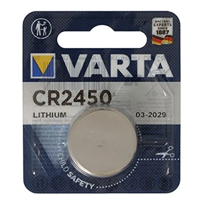 Image de AccuCell Batterie compatible avec variateur Philips HUE 1 pile au lithium Varta CR2450 IEC CR 2450