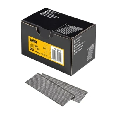 Image de DEWALT DNBA1638SZ Clous 20, Gris, Taille SS 38mm, Set de 2500 Pièces
