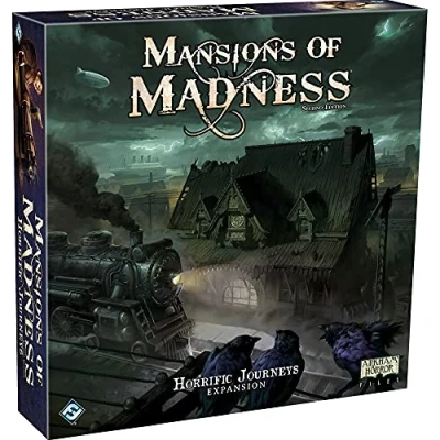 Image de Fantasy Flight Games FFGMAD27 Mansions of Madness 2nd Edition: Horrific Journeys Expansion, Mixed Colours