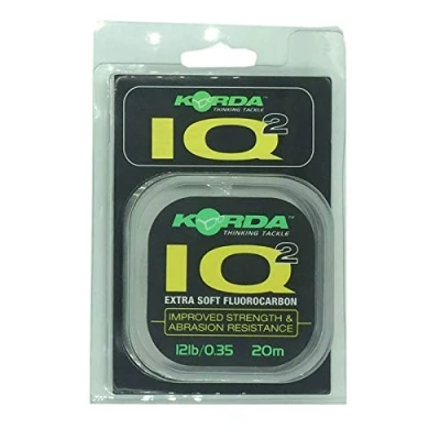 Image de IQ Extra Soft Fluorocarbon Hooklink 12lb KORDA