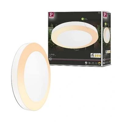 Image de Luminaire en suspension LED rond avec détecteur de mouvement Paulmann Circula Smart Home Zigbee IP44 320mm 880lm 230V