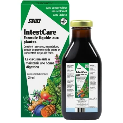 Image de Salus IntestCare® Formule Liquide Digestion et Sphère Intestinale À Base de Curcuma, Magnésium Artichaut 250 ml