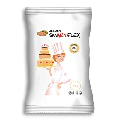 Image de Pâte à Sucre SmartFlex (Choix déroulant) Parfum Amande 250g