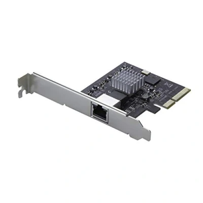 Image de StarTech.com Carte Adaptateur Réseau PCIe 5G d&#039;Interface NBASE T &amp; 5GBASE 2.5BASE 5/2.5/1GbE Multi Gigabit Ethernet Workstation NIC LAN 4 Vitesses (ST5GPEXNB)