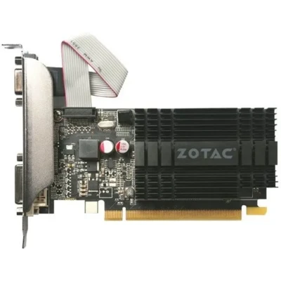 Image de Zotac zt 71302 20L Carte Graphique Nvidia GeForce GT 710 PCI Express 2.0 2 Go Multicolore