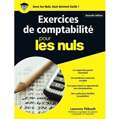 Image de Exercices de comptabilité pour les Nuls grand format, 2e édition Livre d’occasion Bon