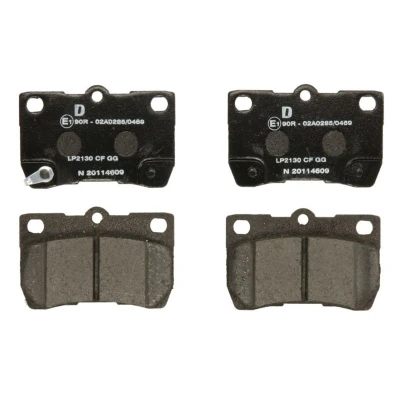 Image de DELPHI LP2130 Jeu de plaquettes frein avec indicateur d&#039;usure sans tôle anti bruit accessoires LEXUS: IS 2, GS III