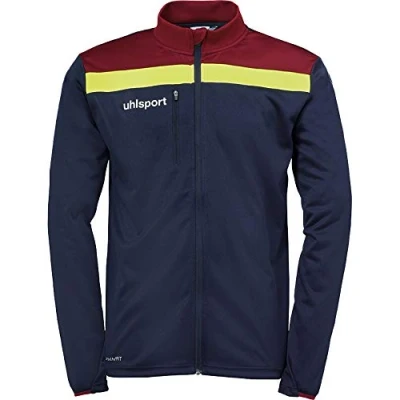 Image de uhlsport Offense 23 Poly Jacket Veste en Polyester pour Homme M Multicolore (Azul Marino/Burdeos/Amari)