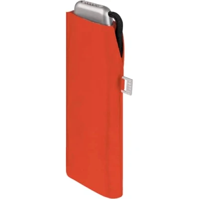 Image de Doppler Parapluie de poche en acier carbone slim uni Format pratique Léger 22 cm, Orange vif, 90 cm
