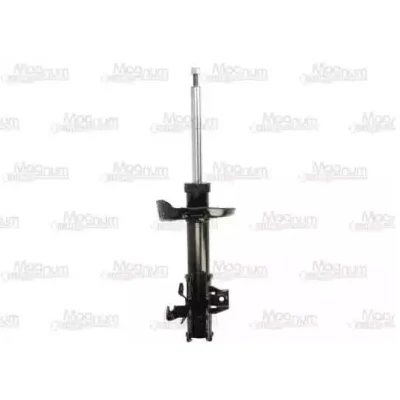 Image de Magnum Technology AG4041MT Amortisseur Essieu avant droit Pression de gaz Système bitube Jambe suspension Goujon en haut, Plaque bas
