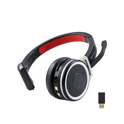 Image de Cleyver Micro Casque sans Fil Mono Bluetooth et Dongle USB, antibruit, Autonomie 10h, Portée 30m, Noir ODNW60UC
